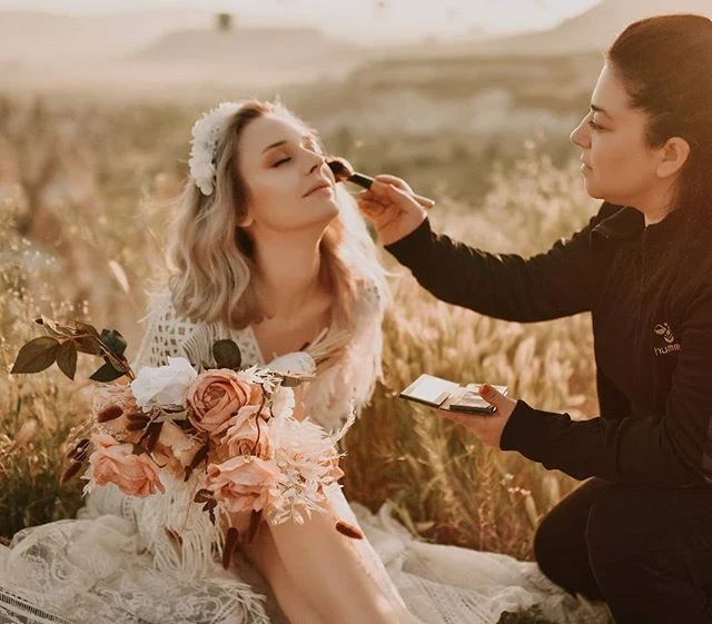 Nergiz Karadeniz Hair Makeup Wedding