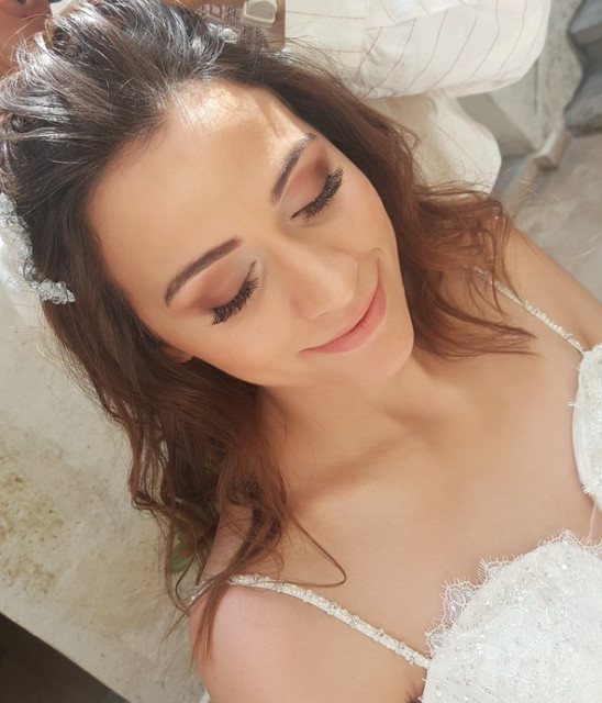 Nergiz Karadeniz Hair Makeup Wedding