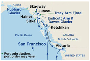 Muhteşem Alaska Gemi Turu | 11 Gece 12 Gün | Star Princess