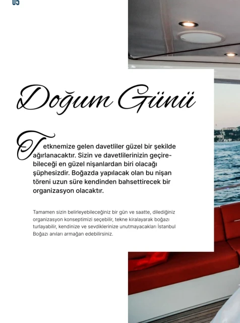 Tekne Turunuz Meral Organizasyon