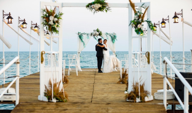 Larena Beach Wedding