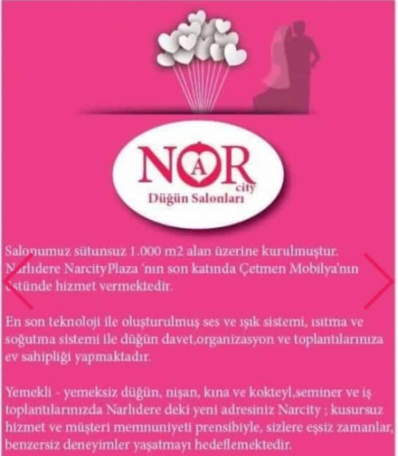 Narcity Düğün Salonu