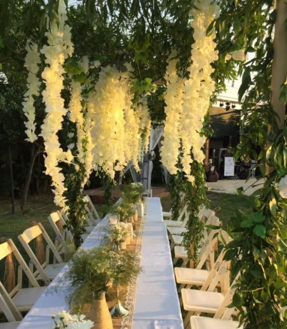 Bordo Yeşil Garden