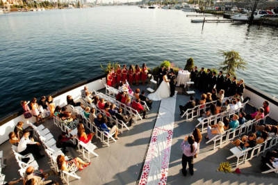 İzmir'de Teknede Düğün